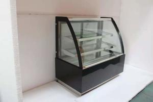 Quality Refrigerated Baking Cabinet Cake Display Cabinet With Lamp wholesale