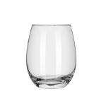 Round Drinking 12 Ounces 34cl Stemless Wine Glass