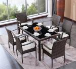 Hotel PE Rattan wicker chair Aluminium Outdoor Garden Patio stackable chair and