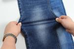 Fake Knit Cotton Polyester Rayon Spandex Terry Denim Fabric For Jeans