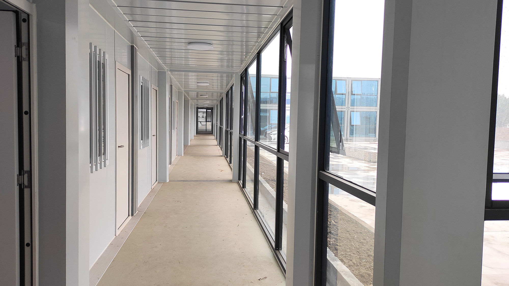 Earthquake Resistance Modular Portable Container House For Mining Site Office Solutions
