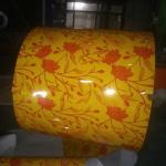 0.7x1250mm width colour coated steel coil colour coil