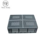 800*600*230 Mm Euro Plastic Storage Boxes Tray For Industrial Storage