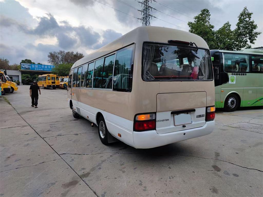 15B-FT Engine and 4 6L Engine Capacity TOYO TA 23 to 29 Seats Used Coaster Bus