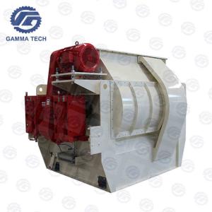 Quality 30kw Double Shaft Paddle Mixer Poultry Feed Mixer Machine For Feed Mill wholesale