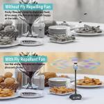 JZ Wholesale Mosquito Repellent Insect Control ABS Summer Fruit Fly Fan Free