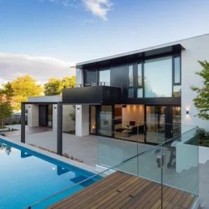 Quality Residential Swimming Pool Frameless Glass Fences with Drill Holes and Edge Works wholesale