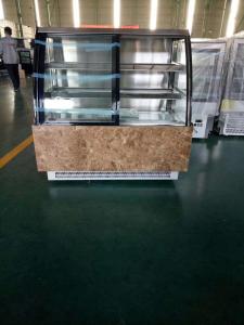 Quality Painted Steel Commercial Pastry Display Case 450L wholesale