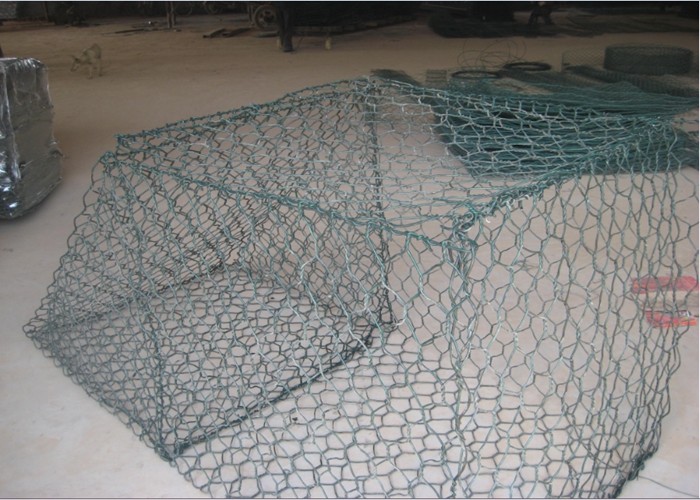 Flexible And Permeable Stone Container / Hexagonal Gabion Basket