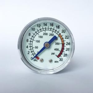 Quality Axial Direction Mount Hygienic Pressure Gauge 30 ATM Luminous Inflation Syringe Manometer wholesale
