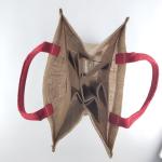 Promotional Customized Gift Logo Printed Jute Wine Bags