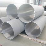 Architecture Round ASTM A240 Welded Stainless Steel Pipe 316l Inconel Exhaust