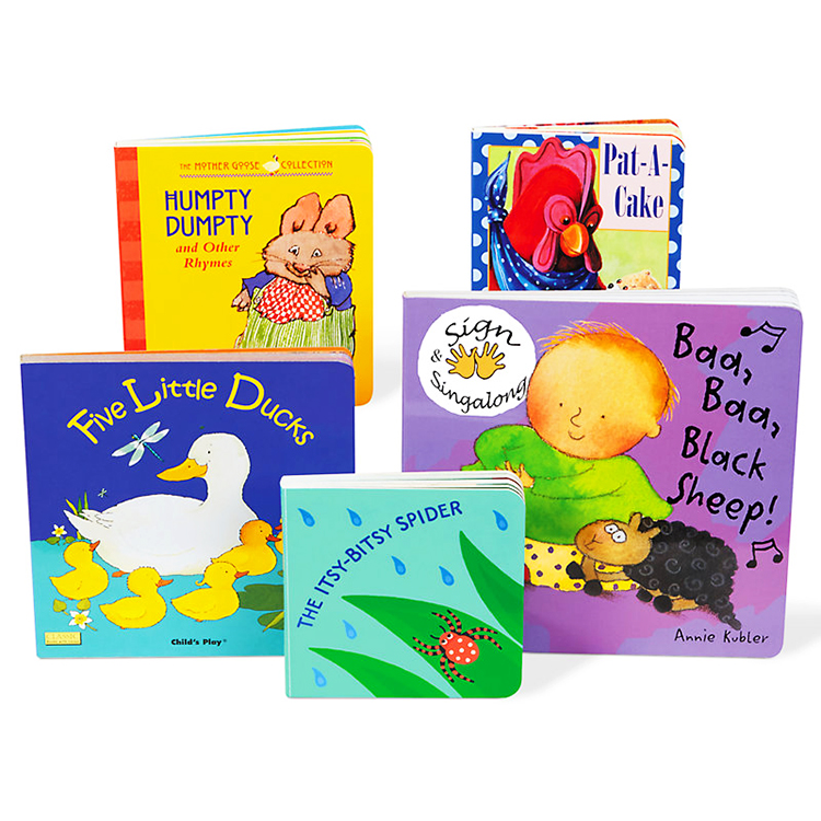 Professional Kids Book Printing C2S Paper Back English Full Color Book Printing