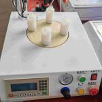 Round Glue Dispensing Machine Four Stations Glue Dispensers For A60 A80 Bulb