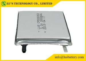 Quality CP505050 pirmay lithium Battery 3V 3Ah ultra thin cell 3000mah limno2 battery CP505050 for IOT solutions wholesale