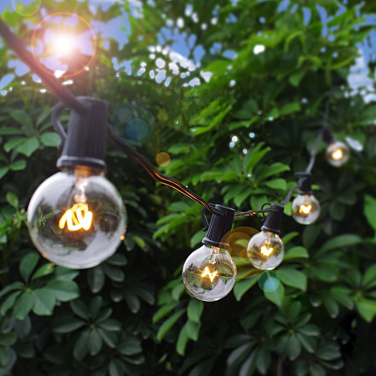 Outdoor Festoon Globe Lamp Garland B22 E27 Socket String Light 220v
