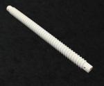 Threaded Mullite Ceramics Tube Screw Insulators Parts Refractory Kiln C610