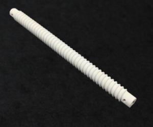 Quality Threaded Mullite Ceramics Tube Screw Insulators Parts Refractory Kiln C610 Roller wholesale