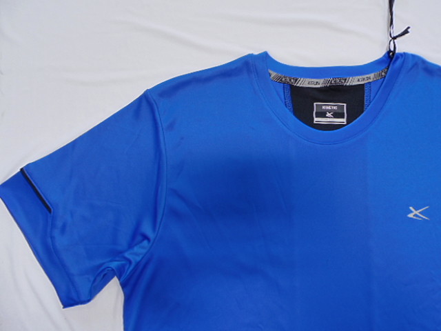 Basic Fast Dry OEM Accept 140gsm Fabric Mens Crew Neck T Shirt Blue