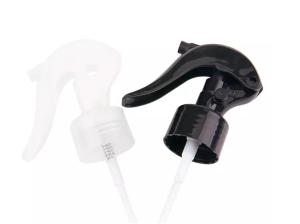 Quality 24/410 Clear White Black Mist Spray Nozzle Head Mini Trigger Sprayer for cleaning wholesale