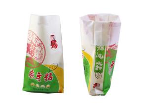 Quality Collapsible Woven Plastic Feed Bags , Spice Packaging Bags Water Resistant wholesale
