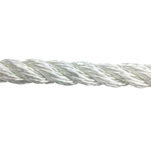 Quality White 3 Strands Rope Twisted Nylon Rope 12mm Marine Rope wholesale