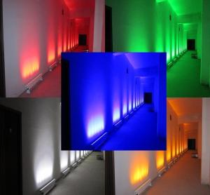 Quality 9pcs led battery&amp;wireless dmx bar light stage wall led washer lights wholesale