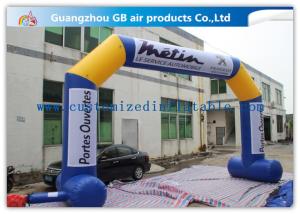 Quality 0.45mm Custom Inflatable Arch Advertising Inflatables for Sale Multicolor wholesale
