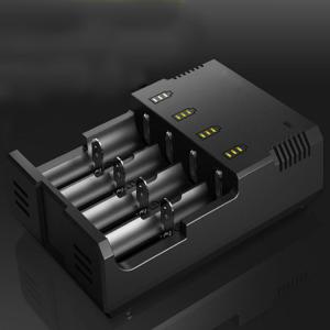 Quality 4 Slot Battery Charger Intelligent Lithium Battery Charger 18650 4 Bay Charger wholesale