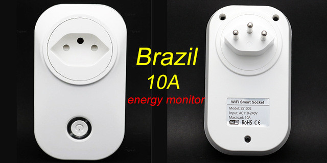 Smart WiFi Power Plug Outlet Socket with 2PCS USB Port App Control Timer Function Compatible with Amazon Alexa Google