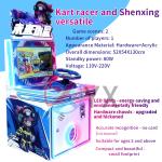 New Coin Operated Arcade Game Machine , Children'S Single Player Racing Game
