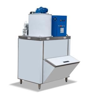 Quality Air Cooling 500kg Flake Ice Maker Countertop For Commercial R404a Generator wholesale