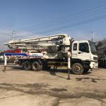 ZOOMLION 37 Meter Used Cement Truck ISUZU Chassis Refurbished