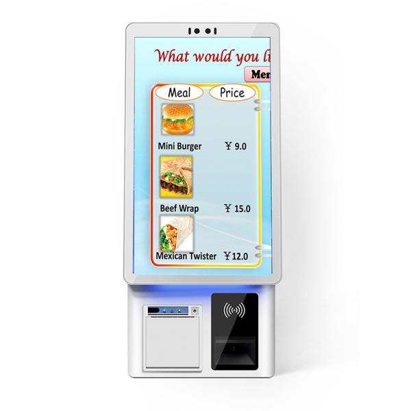 21.5 Inch Restaurant Self Ordering Kiosk Restaurant Mcdonald'S Touch Screen
