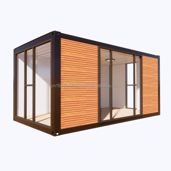 Galvanized Steel Square Tubes Container Houses for Park BBQ Store Office Mobile