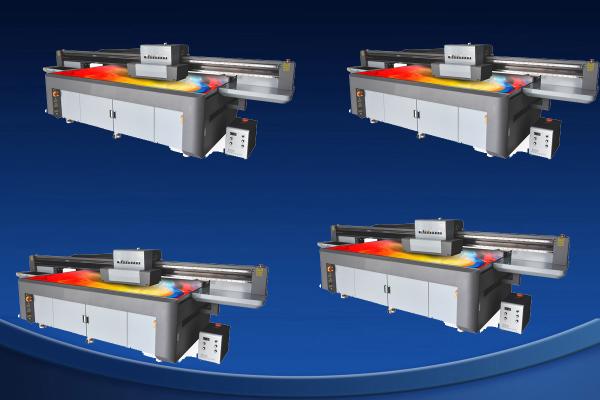 Cheap Flatbed Wide Large Format Digital Printer High Speed Printing for sale
