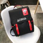 Female Korean students' schoolbags in the department of sen backpack are taken