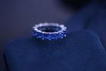 Emerald Sterling Silver Custom Jewelry Square Diamond Rings