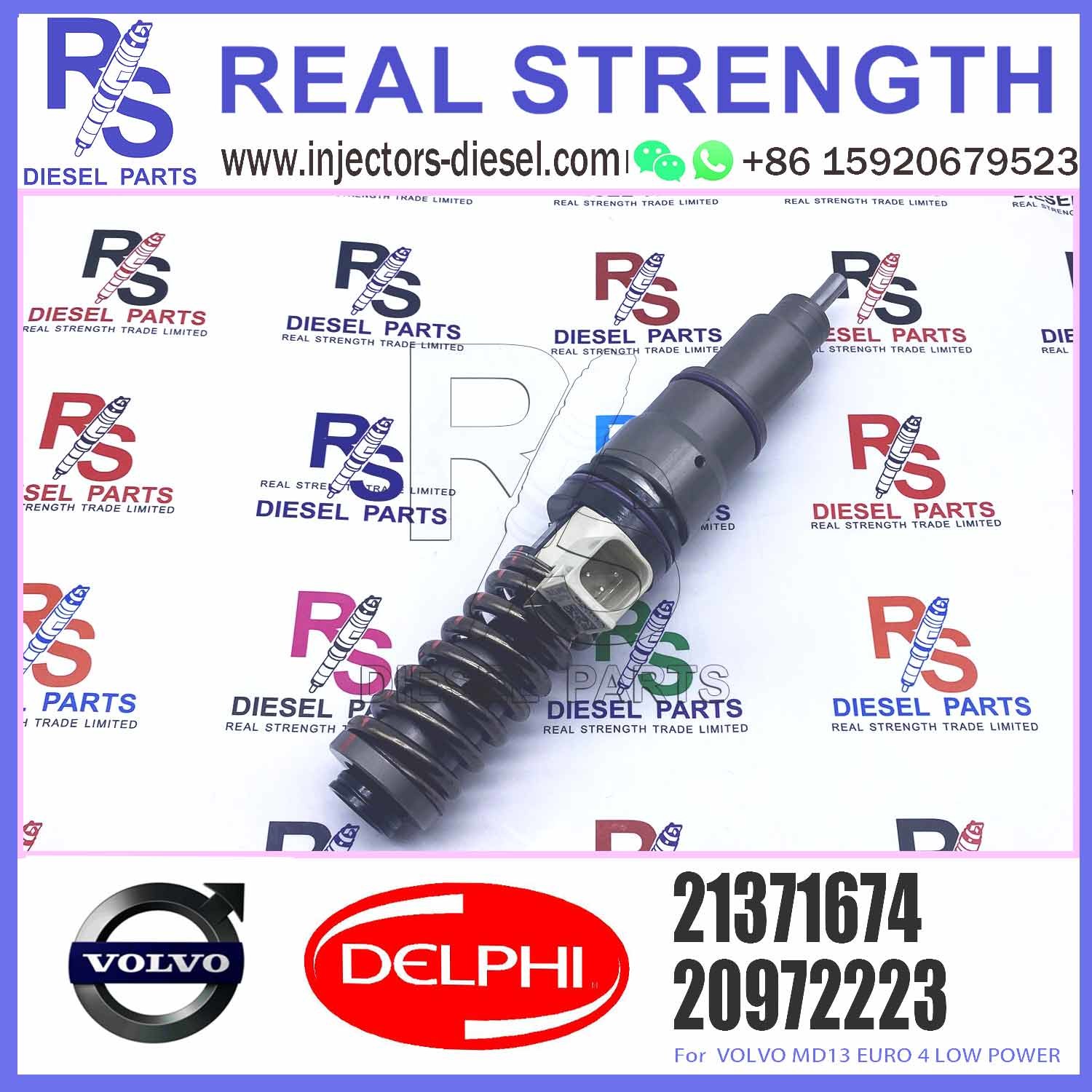 Diesel common rail Fuel Injector 21371674 BEBE4D24003 21371674 for V-O-L-V 21340613 85003265 E3 EUI MD13