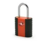 PC Material TSA Combination Padlock / TSA 12091 Small Padlocks For Luggage