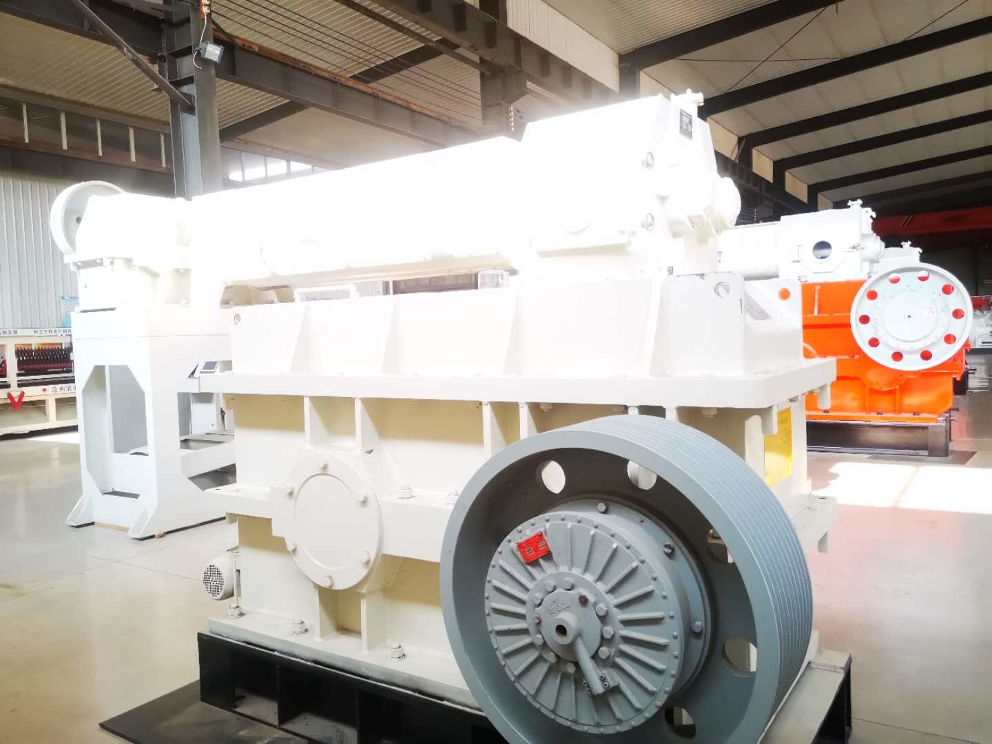 40000pcs/H Two Stage 487kw Red Clay Brick Making Machine