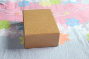 Quality yoga brock with cork material , cork block for yoga exercise wholesale
