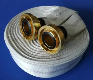 Quality Rubber Fire Suppression Hose 20 Bar Double Lock With High Pressure Rating wholesale