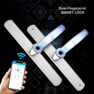 Quality WIFI Anti Theft Dual Side Intelligent Fingerprint Door Locks wholesale