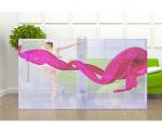 Fast Installation 1100 Nits Indoor Semioutdoor Curtain LED Display