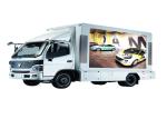 P8mm 256*128mm Module Size Mobile Truck LED Display Excellent Water Resistant