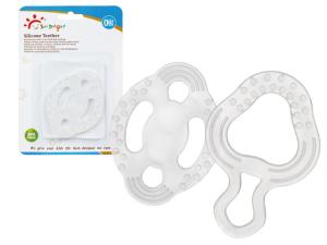 Quality Non Toxic 120℃ Food Grade 3 Month Baby Silicone Teether wholesale