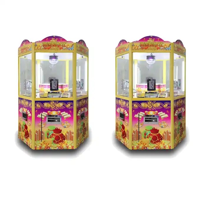 Custom Built Arcade Game Machine Coin Pusher 6P US Plug Type