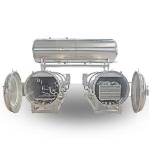 Quality 2 Retorts Parallel with Water Tank for Packaged Food &amp; Canned Food wholesale