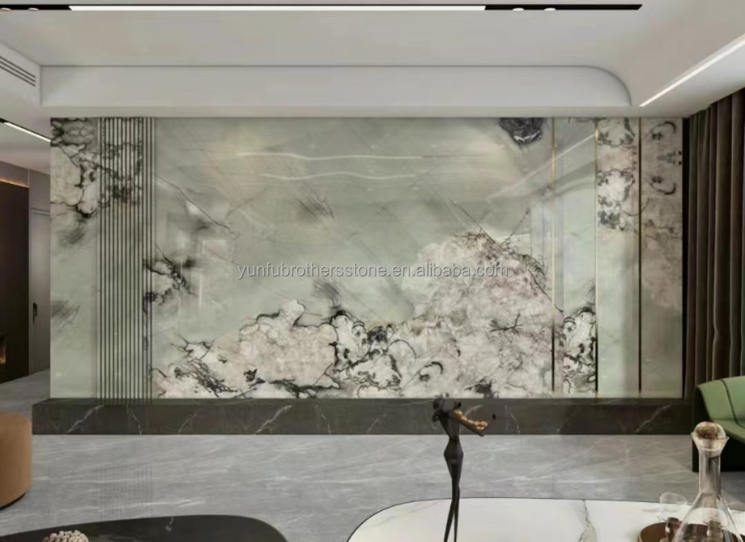 Calcite Marble Stone Luxury Polished Borders for Living Room Wall Backsplash Floorings